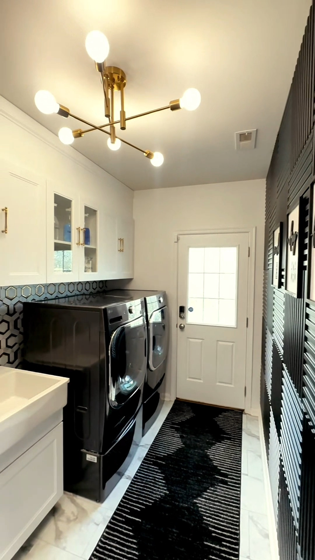 Laundry room inspo ❤️
These wall panels are the perfect accent to elevate any empty wall. Super easy to install, light-weight, sturdy & flexible. I thought to stagger them to give my wall that perfect textured look 👌

Tap below to shop! Follow me @omabelle for more Fashion, Home & everything inbetween. Glad to have you here!!! 💕😊🙏

Home | Home decor |Entryway decor | Entryway table | console table | Buffet table | Accent table | Pottery barn | Amazon home | Restoration hardware look for less |Luxe for less | Entryway ideas | Foyer table | Foyer decor | Sofa table | Black sofa table | Black console | Black accent table | Black wooden table |Living room decor | Rugs | Area rug | Neutral rug | Living room family room rug | Sofa sectional | Washable cleanable sofa | Family friendly sofa furniture | Stain resistant fabric sofa | Cloud sofa | Family kid toddler | pet friendly sofa | Coffee table | Livingroom | Home decor | bedding | bedroom | fall decor |  fall porch | dresser | rug | kitchen | dispenser | cutlery set | knives

#LTKHome #LTKU #LTKvlog