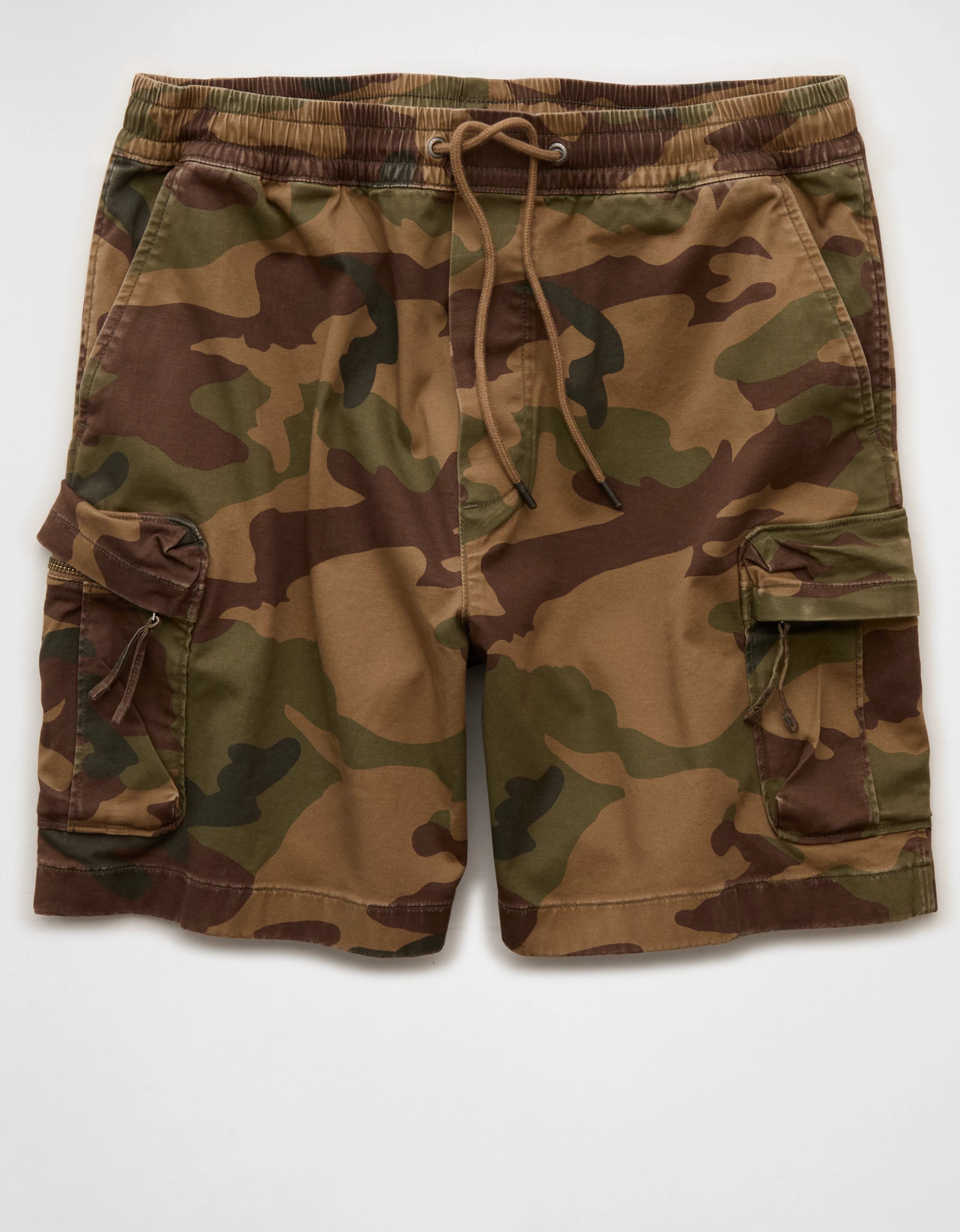 AE 6.5" Flex Lived-In Pull-On Cargo Short | American Eagle Outfitters (US & CA)