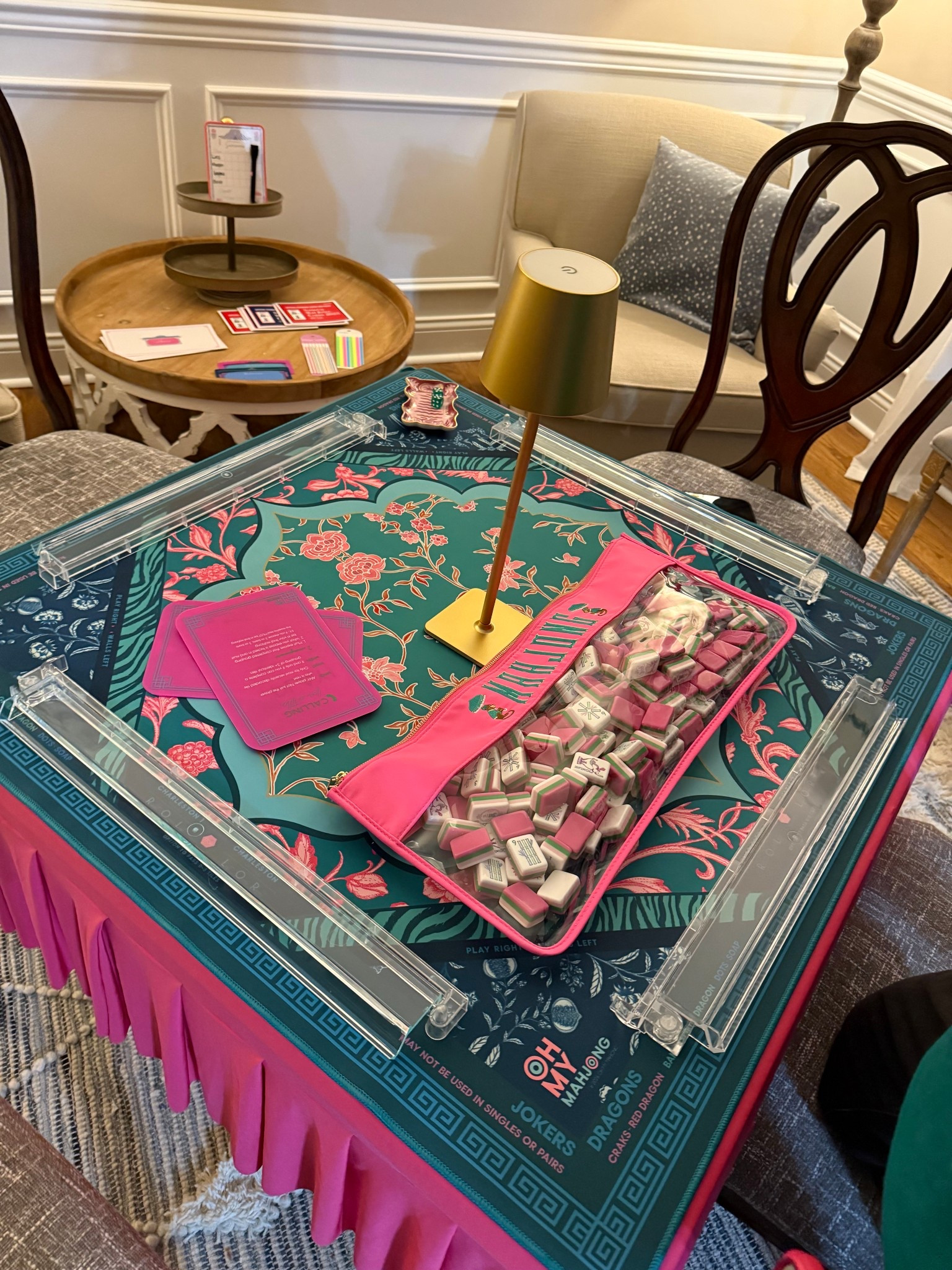 Anyone else obsessed with all things mahjong? 

#LTKdayinmylife #LTKHome #LTKTall