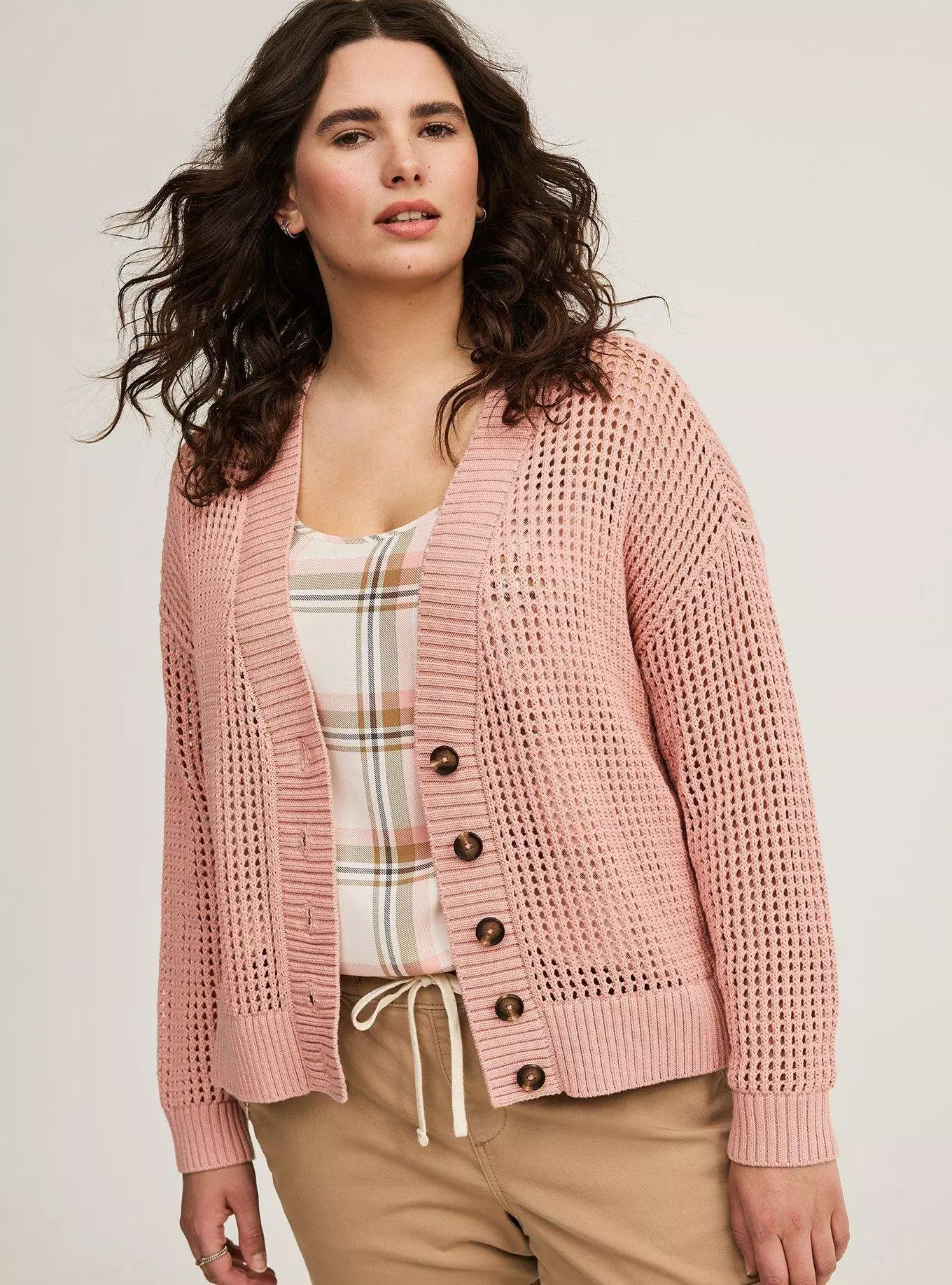Open Stitch Cardigan Sweater | Torrid (US & Canada)