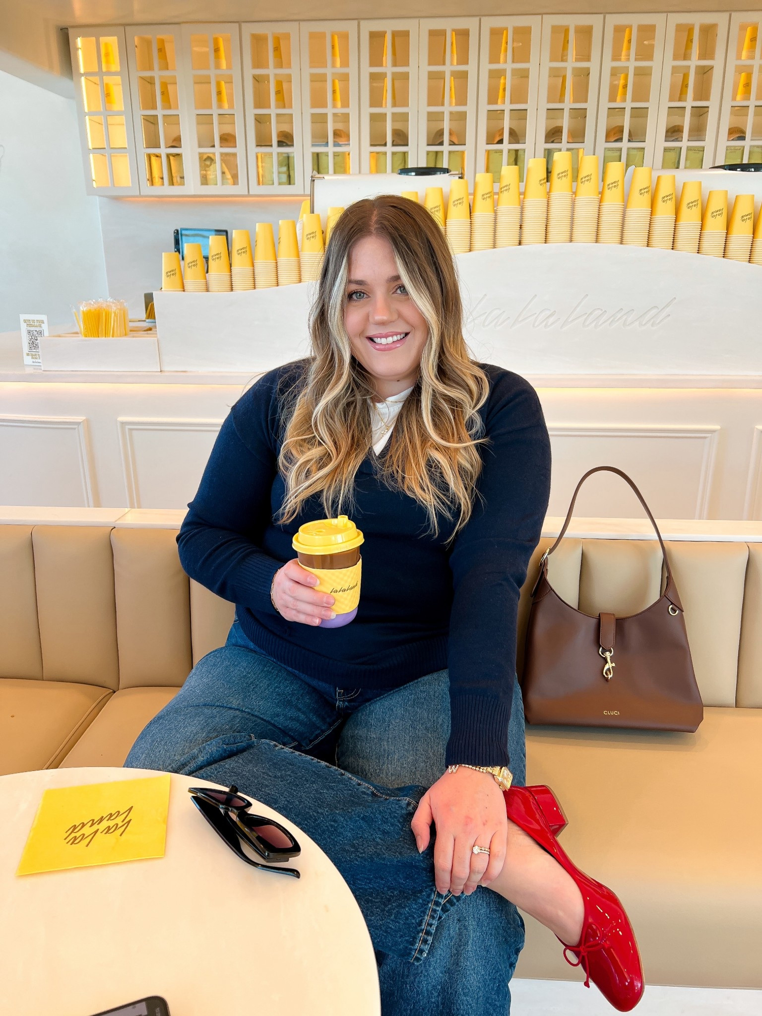 Staying cozy inside this weekend along with half the country 🤍🌨️ So far we’ve gotten a tiny bit of snow and some sleet! What’s it like where you are??

#LTKootd #LTKMidsize