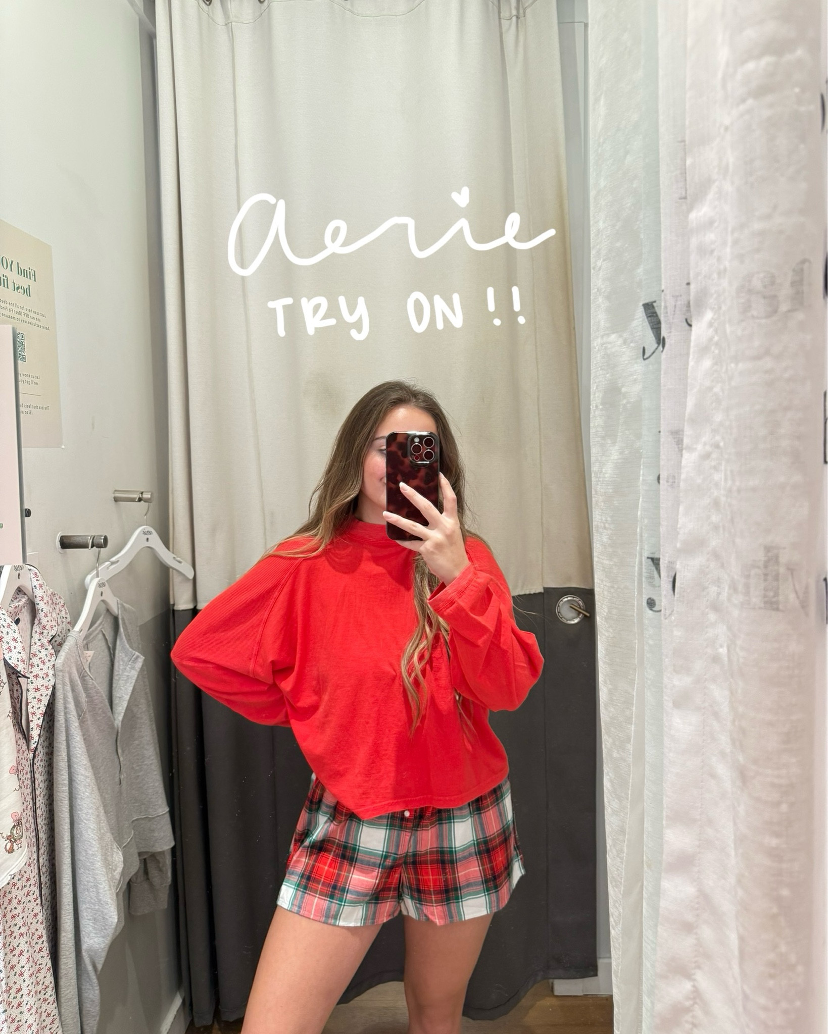 Aerie try-on!! ❤️☕️✨ All the cozy feels are in store & im obsessed!!

#LTKFindsUnder50 #LTKHoliday #LTKSeasonal