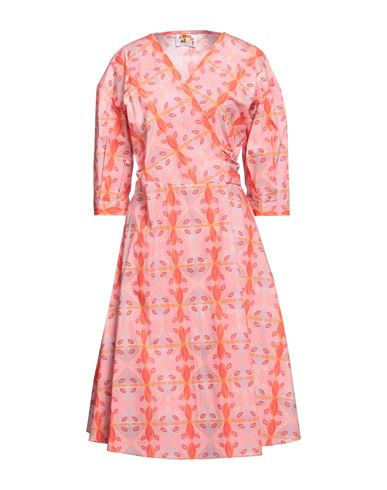 Romualda Woman Midi dress Coral Size M Cotton | YOOX (US)