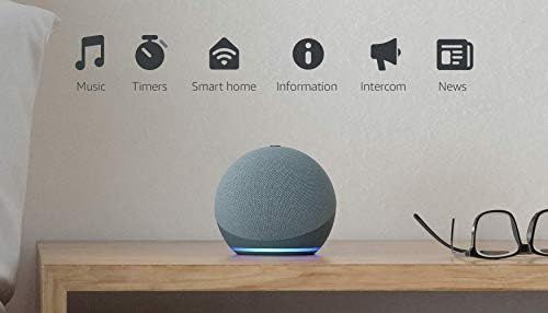 All-new Echo Dot (4th Gen) | Smart speaker with Alexa | Twilight Blue | Amazon (US)