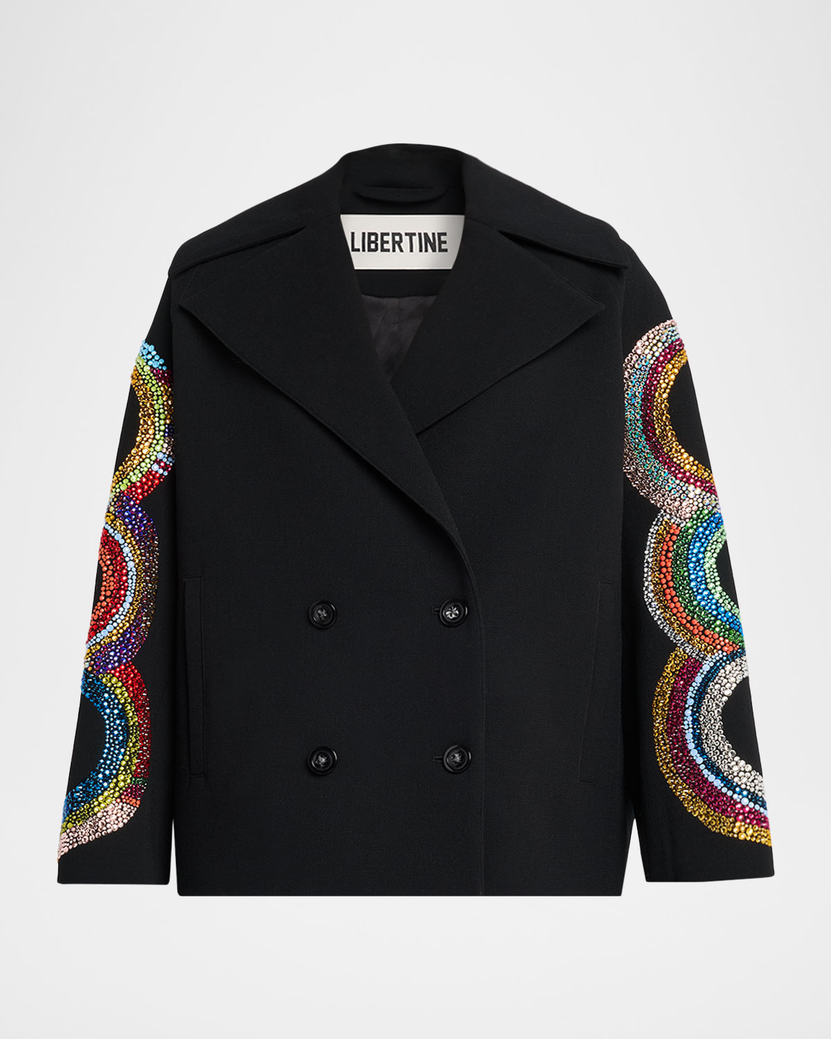 Sonia Crystal-Embellished Deauville Jacket | Neiman Marcus