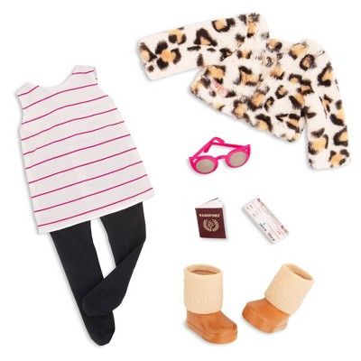 Our Generation Fashion Outfit for 18" Dolls - Travel Chic | Target
