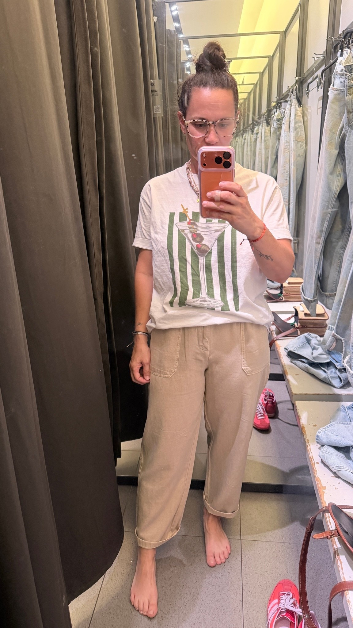 These cute and comfy patw are a great choice. I tried my regular size (S for my 26/27) and they come in three colors. I’m 5’3”, and the length works perfectly for me.

#LTKOver40 #LTKgrwm #LTKPetite
