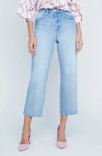 L'AGENCE June Stovepipe Crop Jeans | Nordstrom | Nordstrom