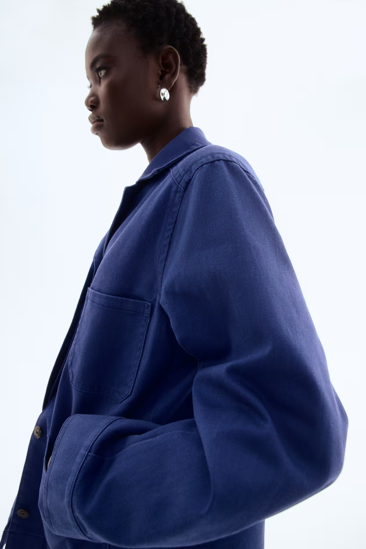 Twill shacket | H&M (UK, MY, IN, SG, PH, TW, HK)