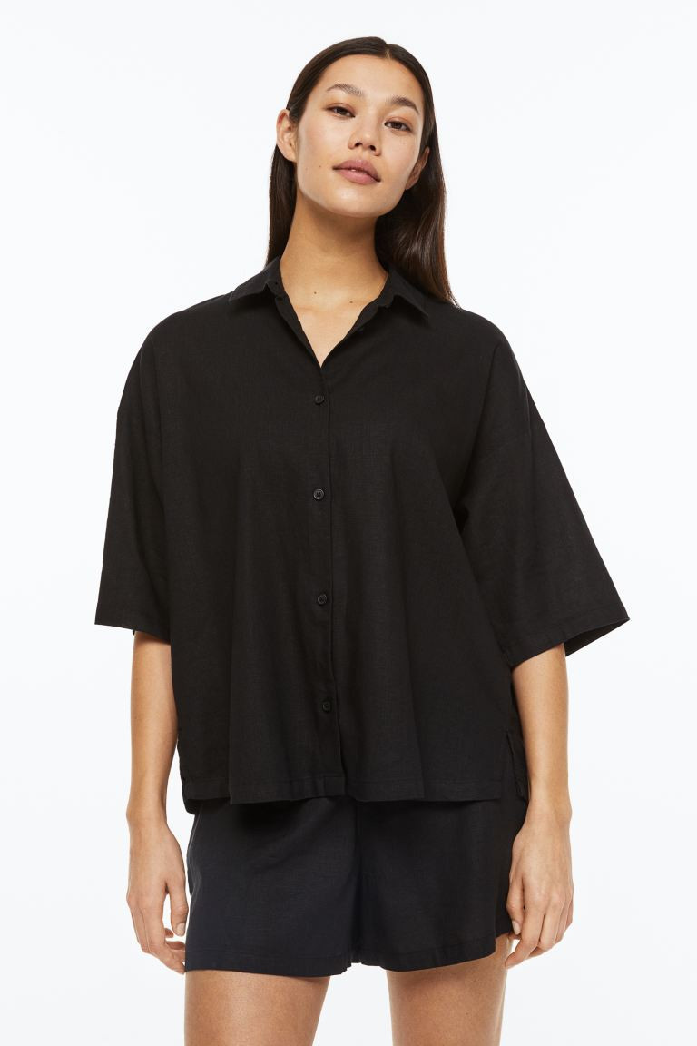 Pajama Shirt and Shorts | H&M (US + CA)