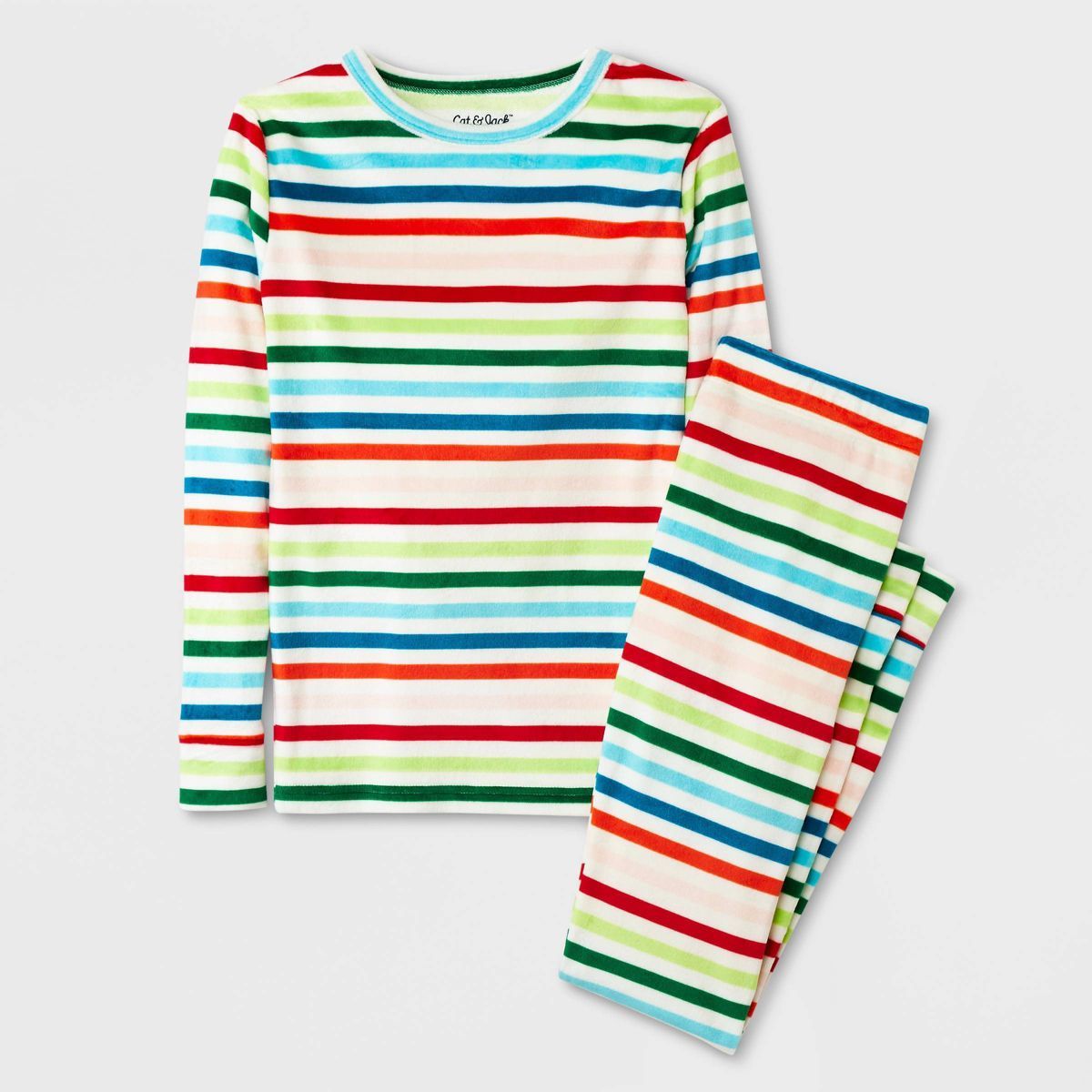 Kids' 2pc Long Sleeve Snug Fit Soft Pajama Set - Cat & Jack™ | Target