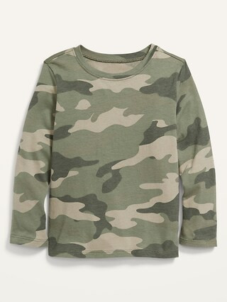 Unisex Long-Sleeve Printed Jersey T-Shirt for Toddler | Old Navy (US)
