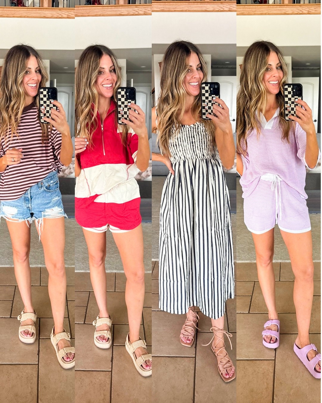 Always in the mood for stripes! All looks are from Amazon and all are so comfy and easy to style! Which look is your fave? Comment NEED for the deets to shop!
.
.
.
Amazon style Amazon outfits Amazon deals summer outfits millennialmomstyle.
.
.#millennialmoms #momstyle #everydaystyle #amazonfashion #amazonstyle