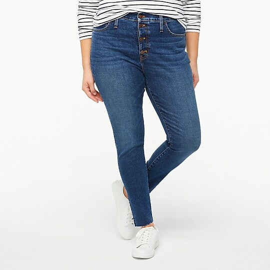 Petite 10" highest-rise skinny jean in signature stretch | J.Crew Factory