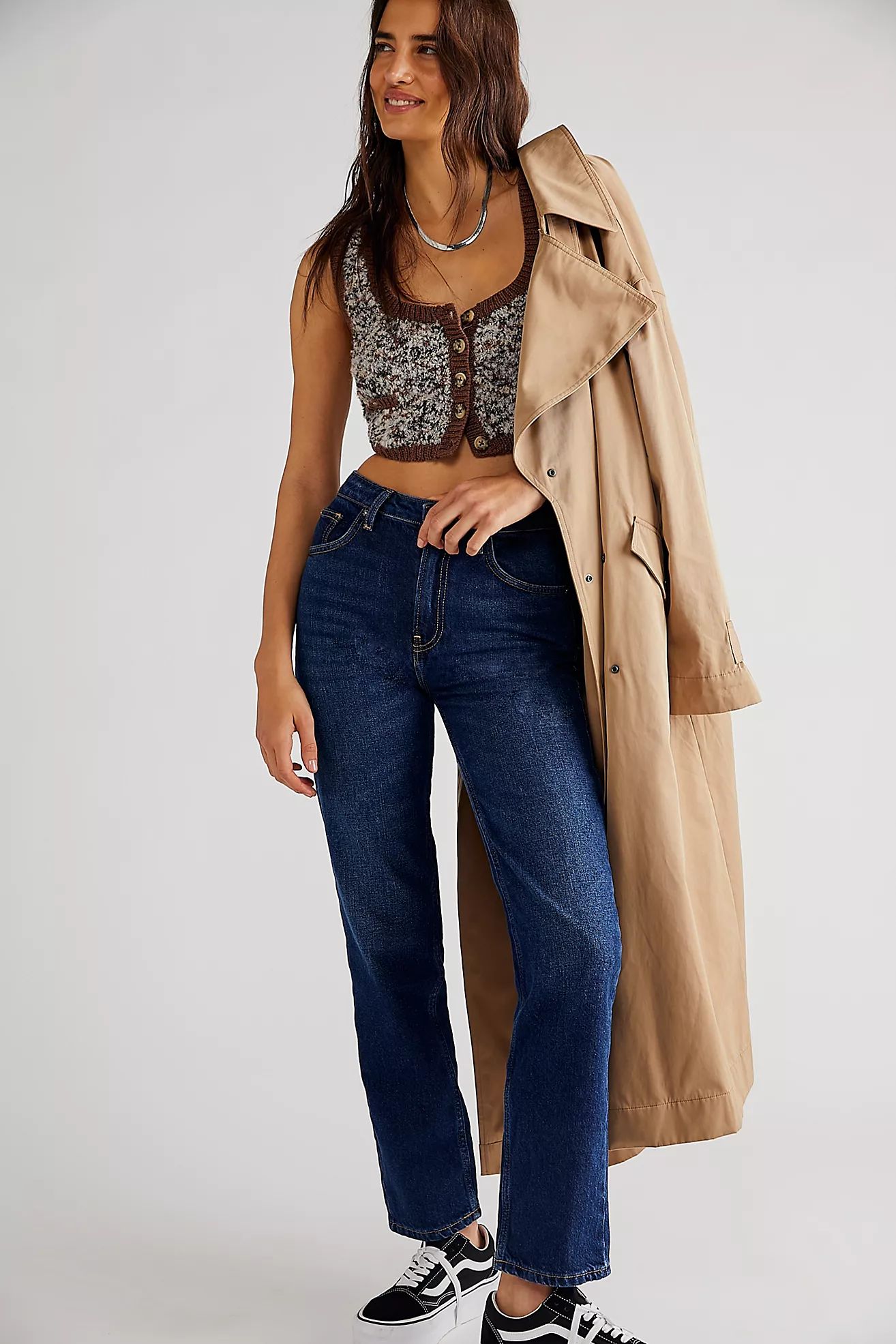 Pacifica Straight-Leg Jeans | Free People (Global - UK&FR Excluded)