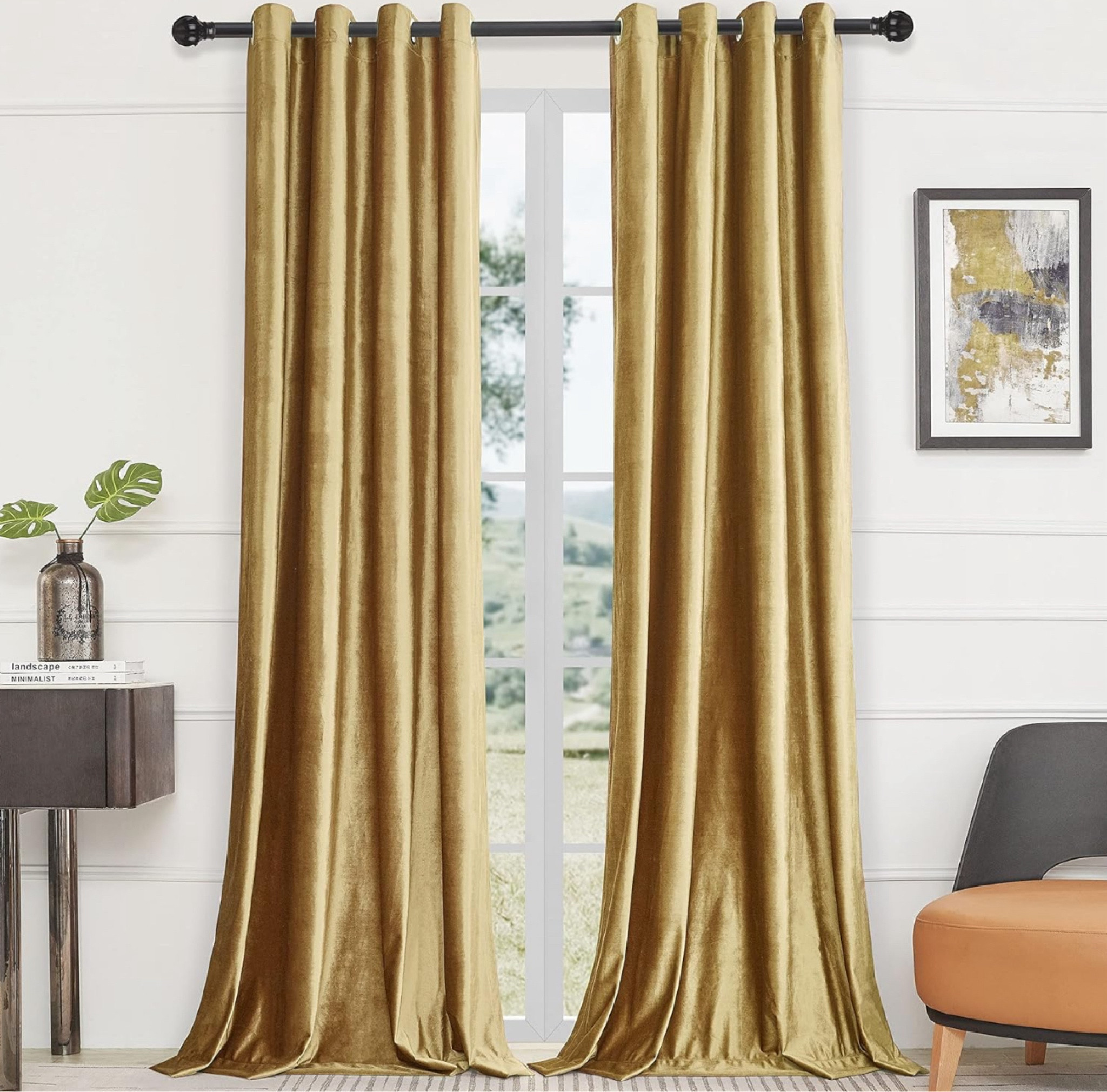 You’ll be living life like it’s golden with these draperies, whether in a dining room, living room or bedroom. Shine on! 

#LTKHome #LTKStyleTip