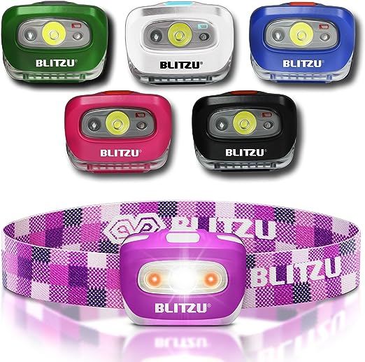 BLITZU Led Headlamps for Camper, Kids, Family, Adults. Headlights, Headband Flashlights, Led Head... | Amazon (US)
