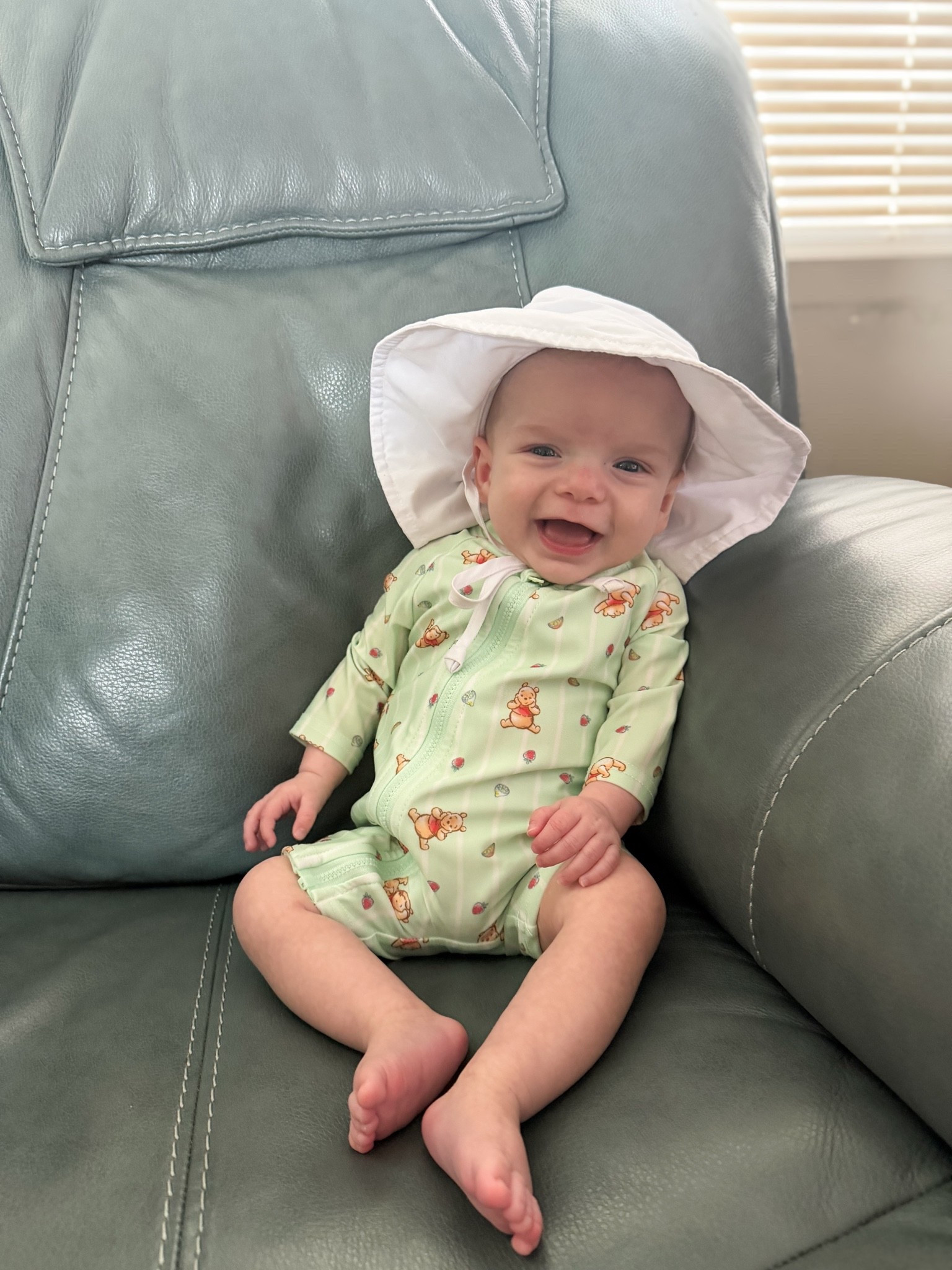 The cutest little baby boy’s swimsuit and adjustable sun hat. These are a must have! 

(I would say fits true to size. We have a little guy who’s almost 5 months old but wore a 3m in this. He’s 11lbs if that helps🙂)

#LTKBaby #LTKKids #LTKSwim