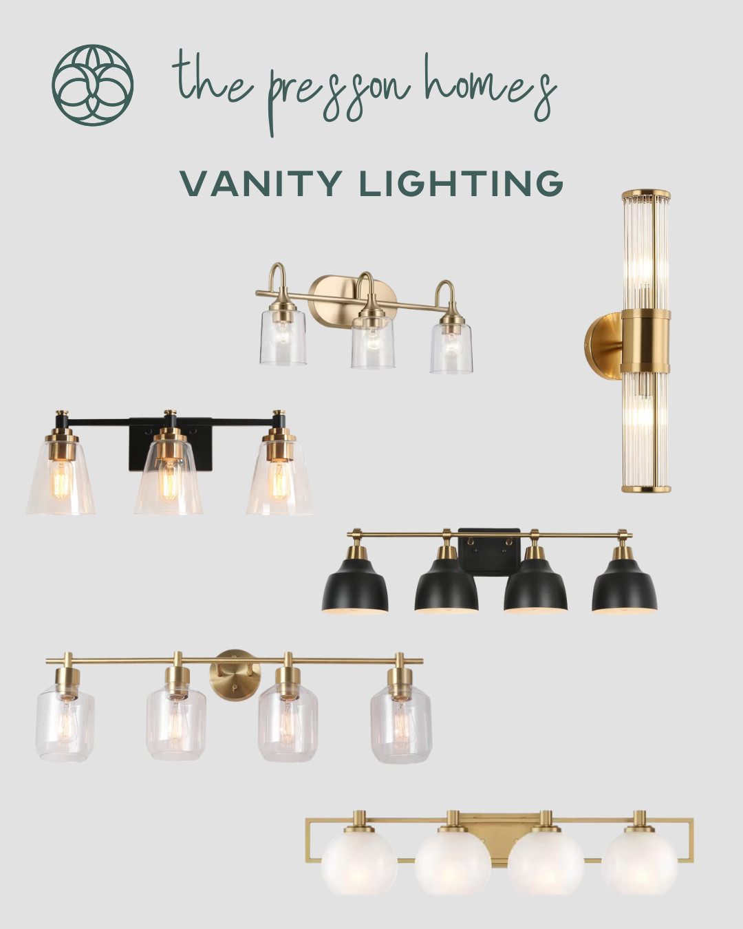 Gorgeous vanity lighting, perfect for your bathroom renovation! 

 #LTKHome
