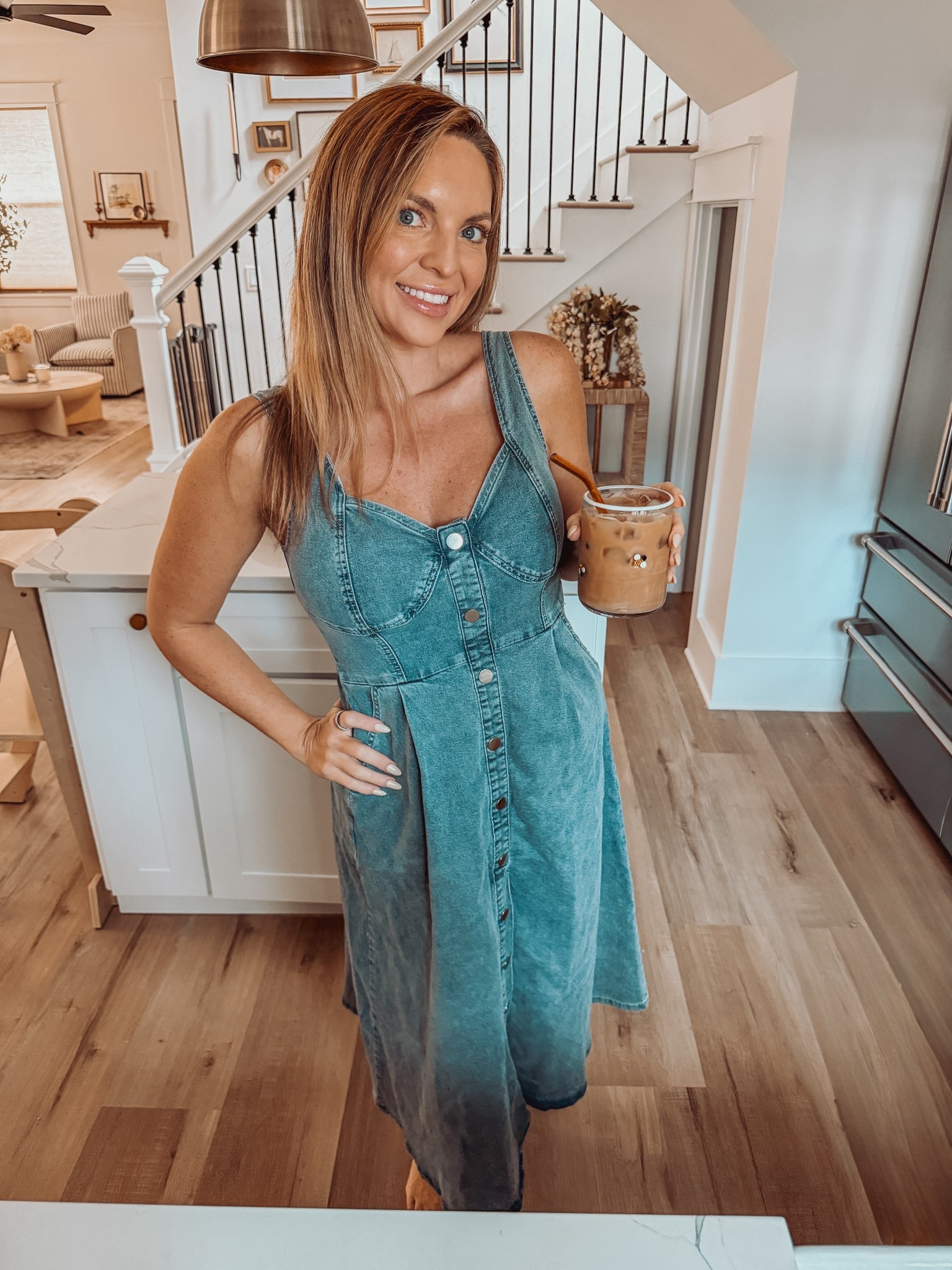 The cutest denim dress from Amazon!



#springdress #springootd #amazon #amazondress 

#LTKmorningroutine #LTKootd #LTKgrwm