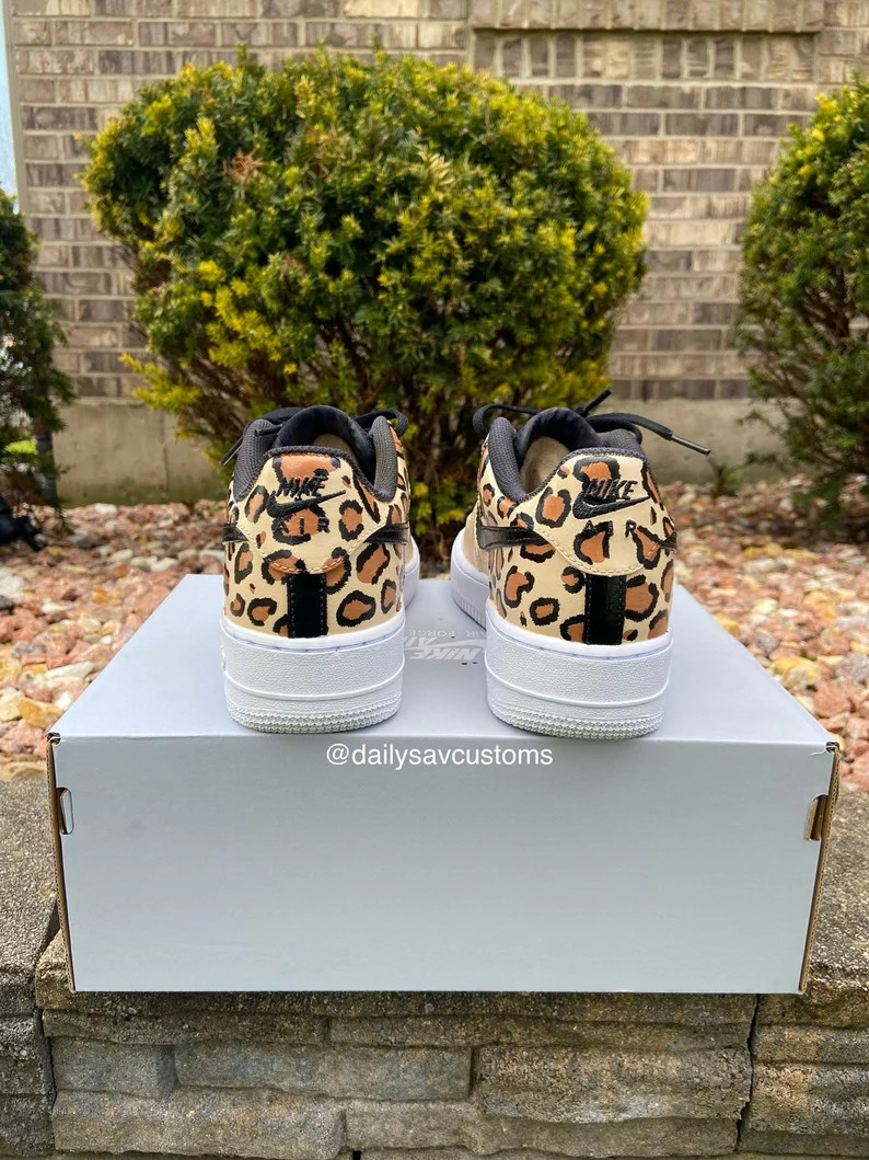 Cheetah Print Air Force 1 Custom Leopard Print Air Force 1 | Etsy | Etsy (US)