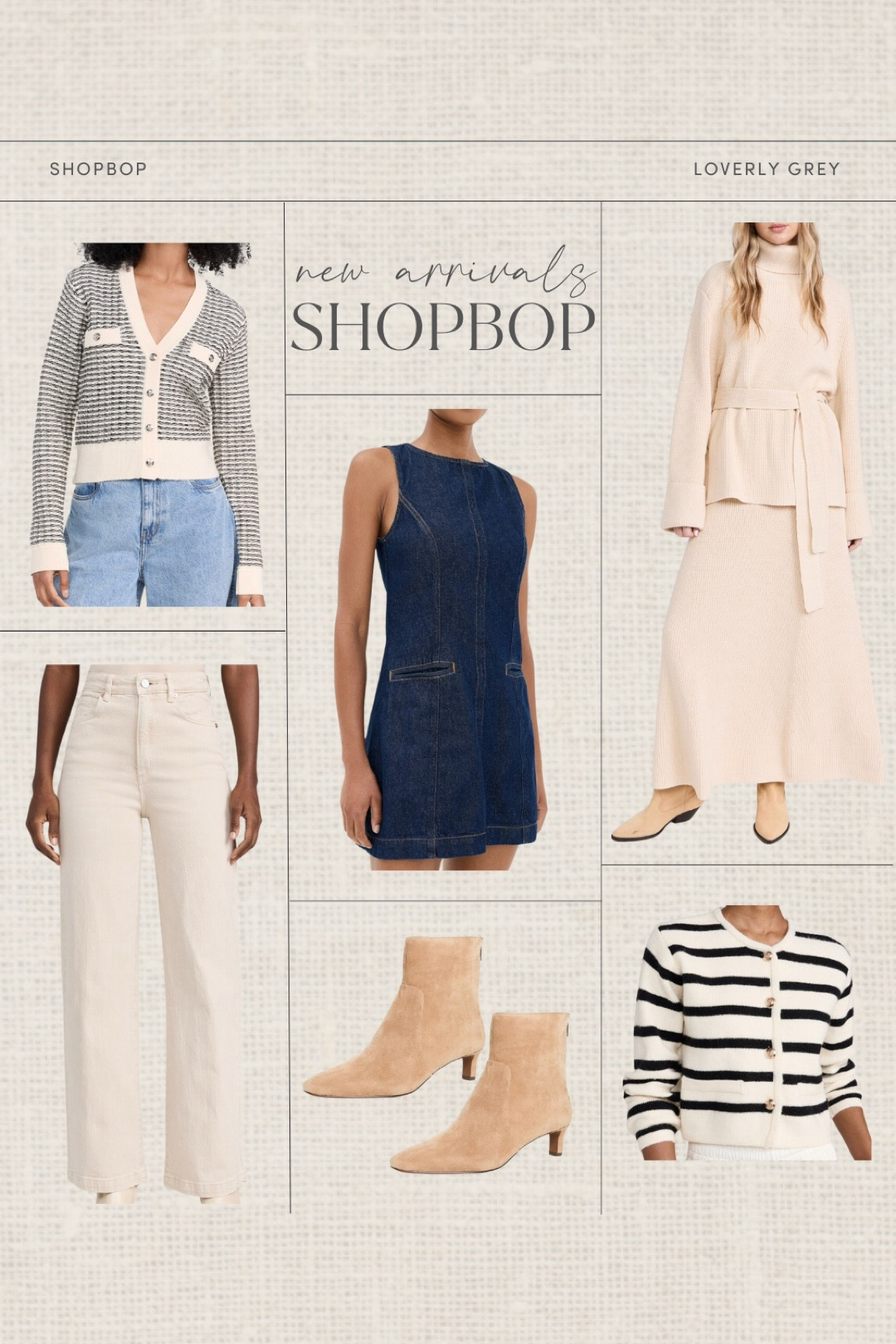 Loving these new arrivals from Shopbop! These are some great transitional pieces! I love this denim dress! 



Loverly grey, Shopbop, denim shirt dress, sweater, cardigan 

#LTKStyleTip #LTKSeasonal