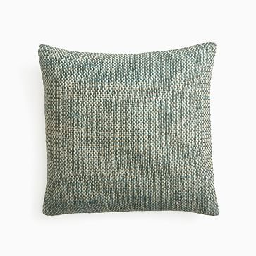 Two Tone Chunky Linen Pillow Cover | West Elm (US)