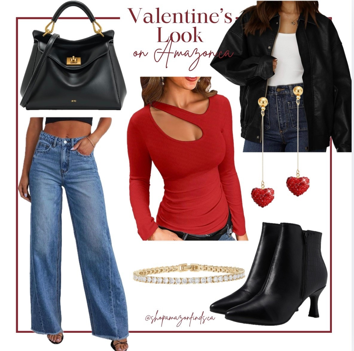 Date night ready, no effort required ✨💕 Shop @shopamazonfinds.ca for more Canadian finds.
#ValentinesOOTD #ChicMomStyle #LTKCanada #AmazonFindsCanada #CanadianOOTD #LTKMom #OOTDInspo #EverydayChic #MomOOTD #DateNightStyle

#LTKwinter #LTKstyletip #LTKcanada