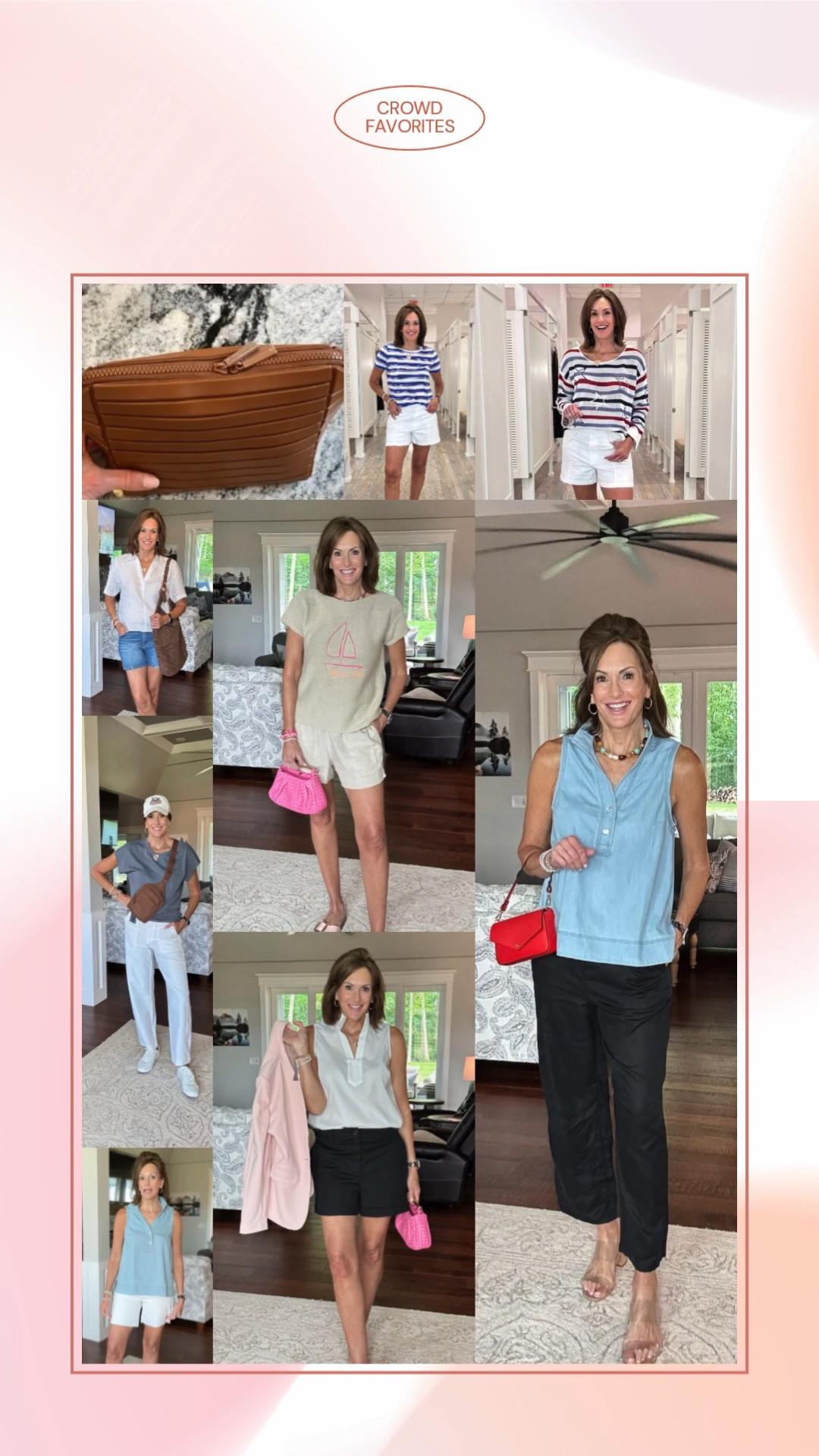 This weeks best sellers! 

Best sellers, summer style, ageless style, summer fashion, outfit inspo, summer tops, makeup bag, denim shorts, stripes

#LTKSeasonal #LTKTall #LTKootd