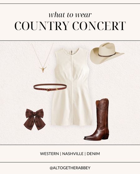 Country Concert Outfits ✨Nashville Outfits perfect for Summer 🤎

Denim outfit, summer dress, Denim dress, Western style, Nashville outfits, country concert, western outfit, rodeo outfit inspo, women’s boots, cowgirl boots, Tecovas, Uncommon James, A&F #countryconcert #nashville #countrychic #westernoutfit #summeroutfits 

#LTKStyleTip #LTKSeasonal #LTKFestival