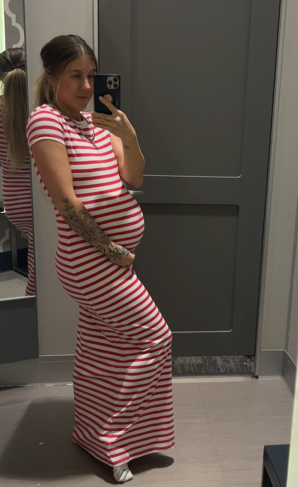 40% off target women’s 
#dressthebump #maternitystyle #bumpstyle

#LTKBump #LTKFindsUnder50 #LTKSaleAlert