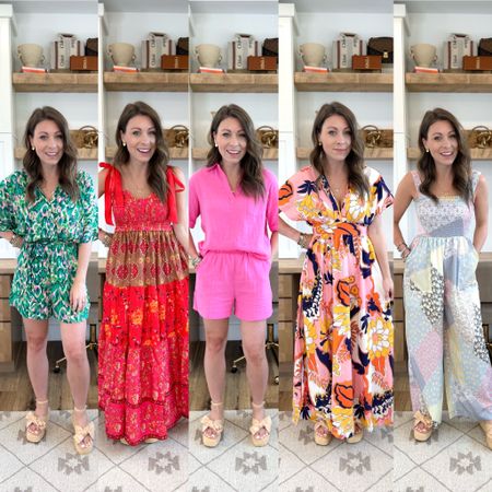 Amazon outfits! These are such fun summer styles! 🤩 wearing a size small in each for reference 

#LTKStyleTip #LTKSaleAlert #LTKTravel