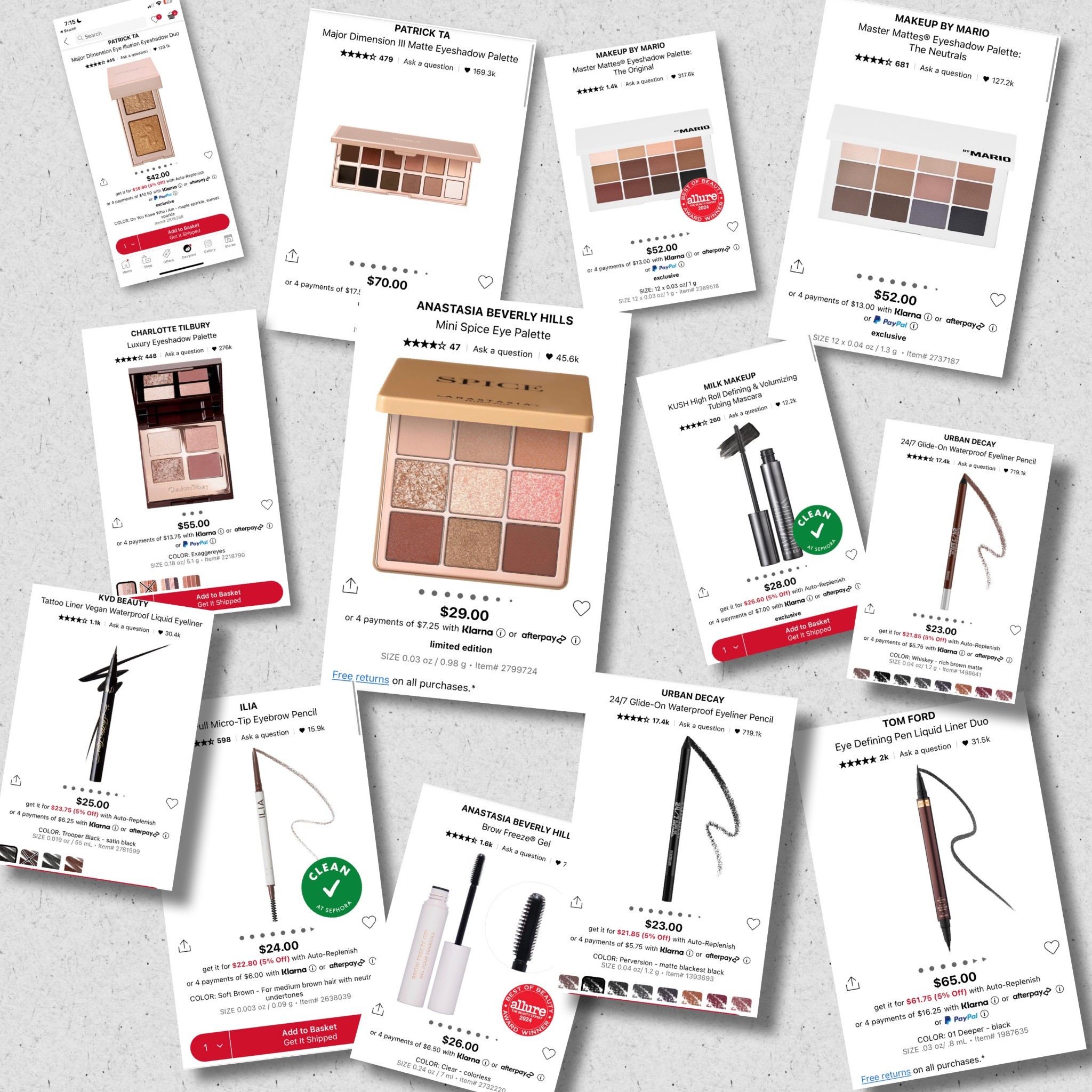 Sephora Sale-
My eye makeup Favorites 
#sephorasale#makeup#ltkmakeup##ltkbeauty