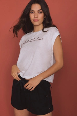 Sundry La Lune Graphic Muscle Tank | Anthropologie (US)