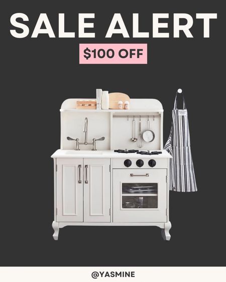 Pottery barn kids play kitchen $100 off during the Presidents Day sale!

#LTKhome #LTKkids #LTKfamily