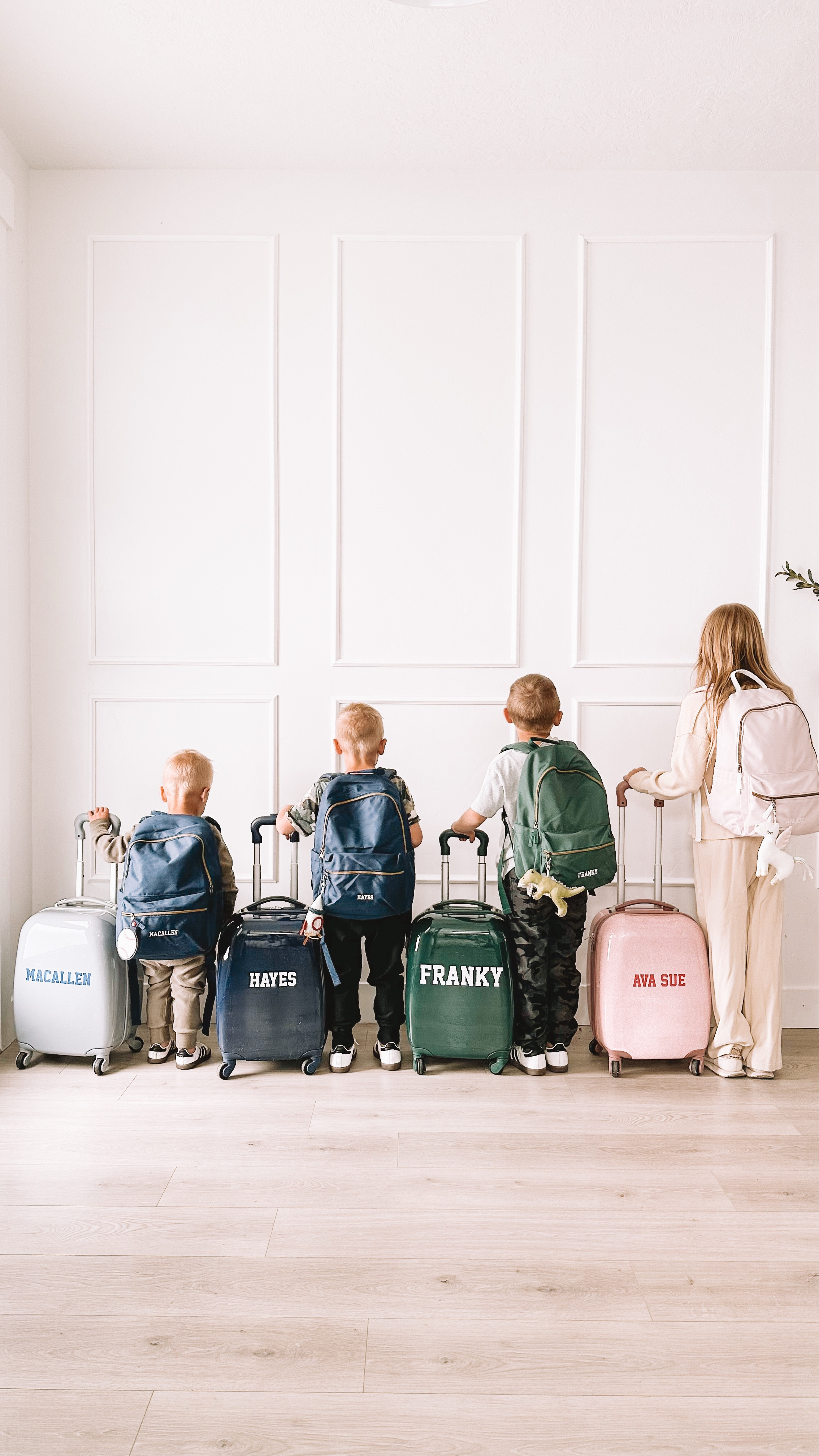 Kids Travel Essentials - I LOVE all the personalized gear and it’s sure a game changer when the kids start carrying their own stuff! I linked their backpacks, suitcases, packing cubes, carrier we travel with, diaper bag and all the travel day essentials!

#LTKTravel #LTKFamily #LTKKids