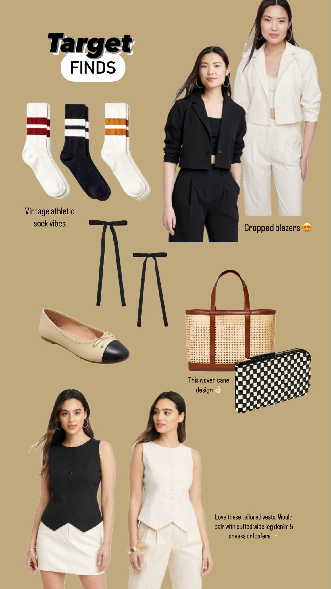 New in at Target 🎯 Loving the tailored neutrals 🫶🏻

#LTKstyletip #LTKSeasonal #LTKfindsunder50