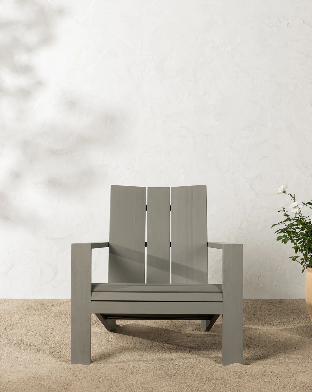 Triby Gray Outdoor Lounge Chair | McGee & Co.