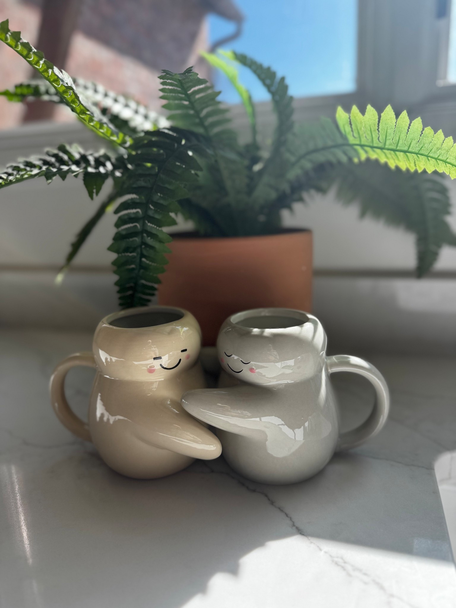 Morning hugs, but make them mugs ☕️🤍
These adorable hug mugs from Walmart are my new favorite way to start the day—cute, cozy, and budget-friendly.

#LTKmorningroutine