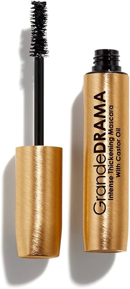 Grande Cosmetics GrandeDRAMA Intense Thickening Mascara with Castor Oil, Volumizing, Conditioning... | Amazon (US)