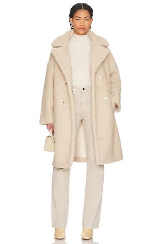 Line & Dot Agnes Coat in Cream from Revolve.com | Revolve Clothing (Global)