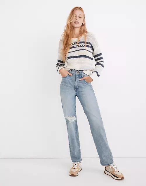 The Perfect Vintage Straight Jean in Reinhart Wash | Madewell