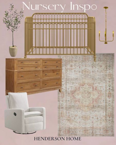 A little nursery inspiration I wanted to create something serene and also incorporate pieces that she can grow with and also reflects the style of my home as well🫶🏼



Nursery. Girl nursery inspo. Gold crib. Nursery rug  

#LTKbaby #LTKhome #LTKkids