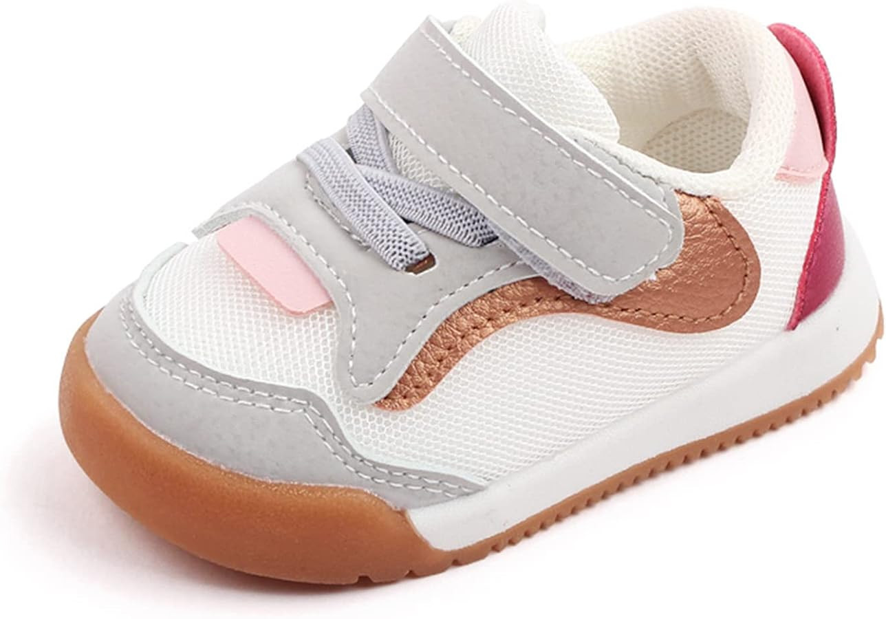 Baby Boy Girl Shoes Infant Non Slip Sneakers Breathable Lightweight Toddler First Walking Shoes 6... | Amazon (US)