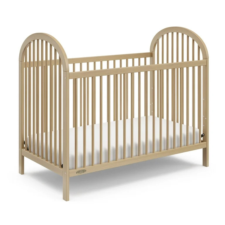 Graco Olivia 3-in-1 Convertible Baby Crib, Driftwood | Walmart (US)