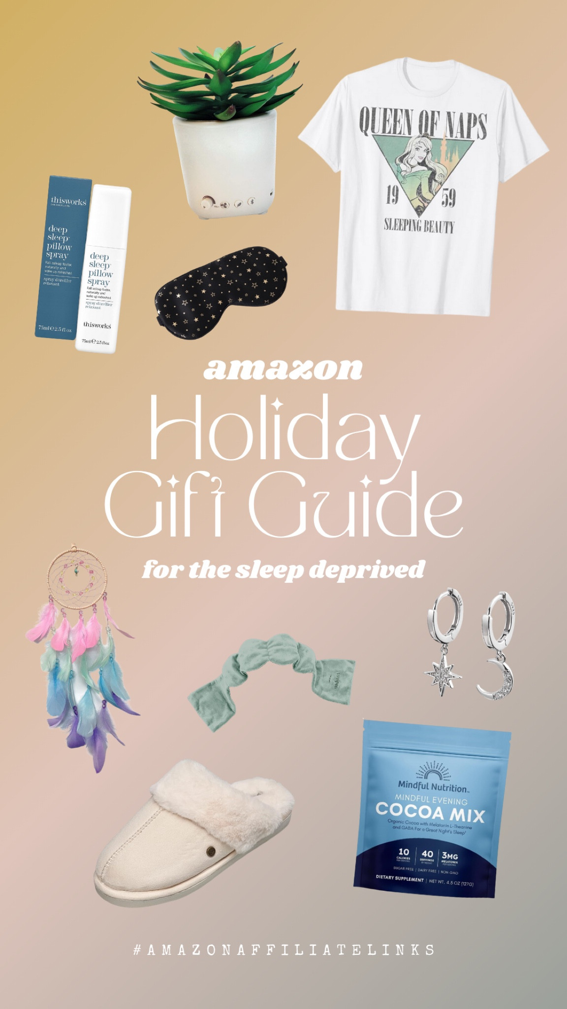 AMAZON holiday gift guide! This one’s for the gals who are always saying they’re tired. Or the new parent who is sleep deprived! 😴

Amazon holiday, Amazon Christmas, holiday gift haul, Amazon gift ideas, Amazon gift guide, gift guides, thoughtful gifts 

#LTKHoliday #LTKGiftGuide #LTKfindsunder50
