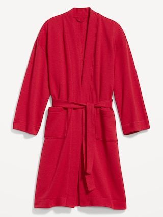 Oversized Fleece Pajama Robe for Women | Old Navy (US)