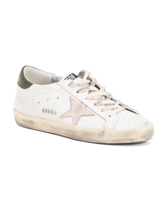 Made In Italy Leather Super Star Classic Sneakers | TJ Maxx