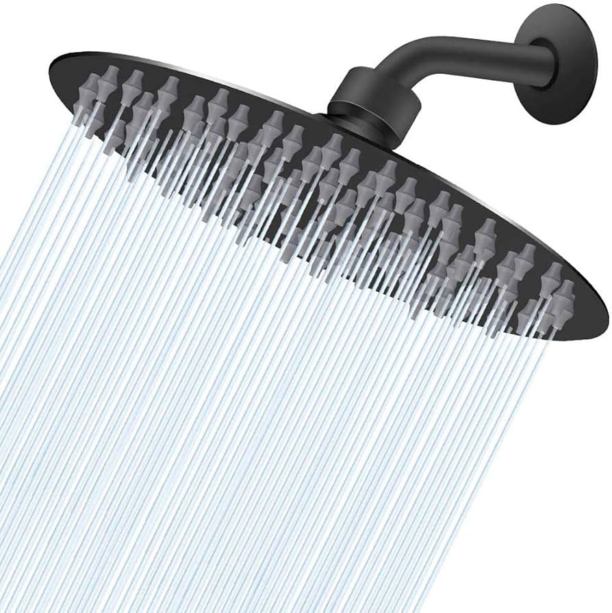 High Pressure Shower Head, 8 Inch Rain Showerhead, Ultra-Thin Design- Pressure Boosting, Awesome ... | Amazon (US)