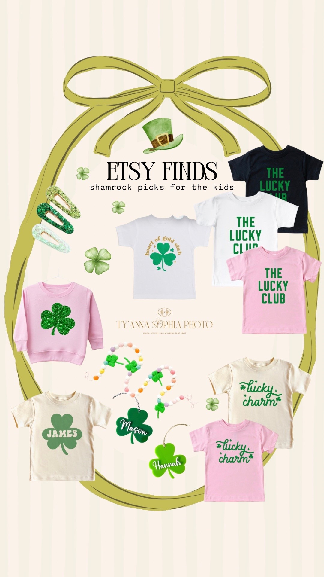 Cute shamrock energy from Etsy!🍀